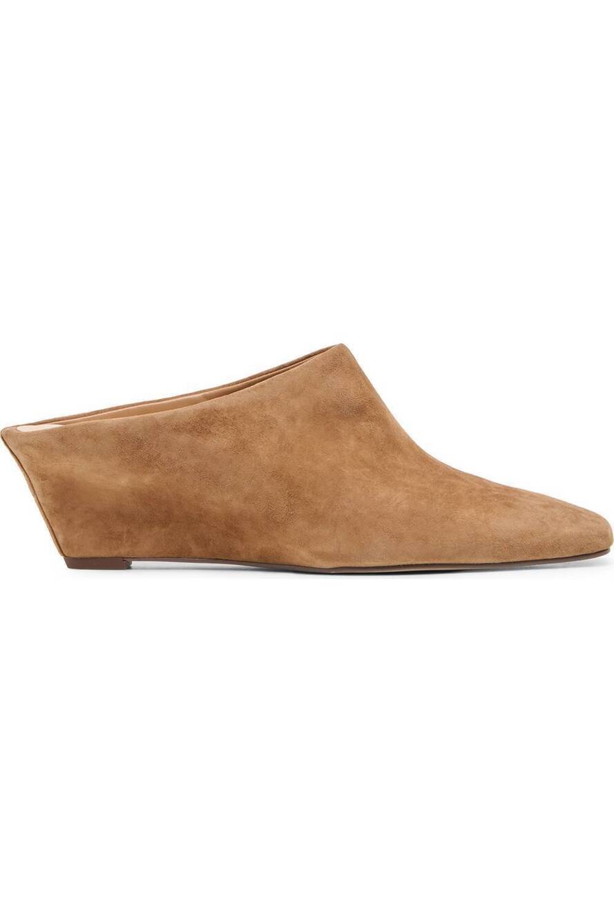 NEW DOLCE VITA women's hilah wedge sandal in cognac